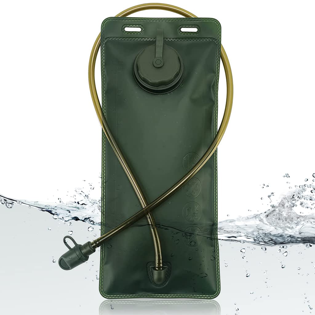 Proberos 3L Foldable Hydration Bladder with Straw, Water Bladder BPA Free Leakproof Hydration Bag Hydration Pack for Cycling Traveling Hiking Camping Treking Proberos 3L Foldable Hydration Bladder with Straw, Water Bladder BPA Free Leakproof Hydration Bag Hydration Pack for Cycling Traveling Hiking Camping Treking